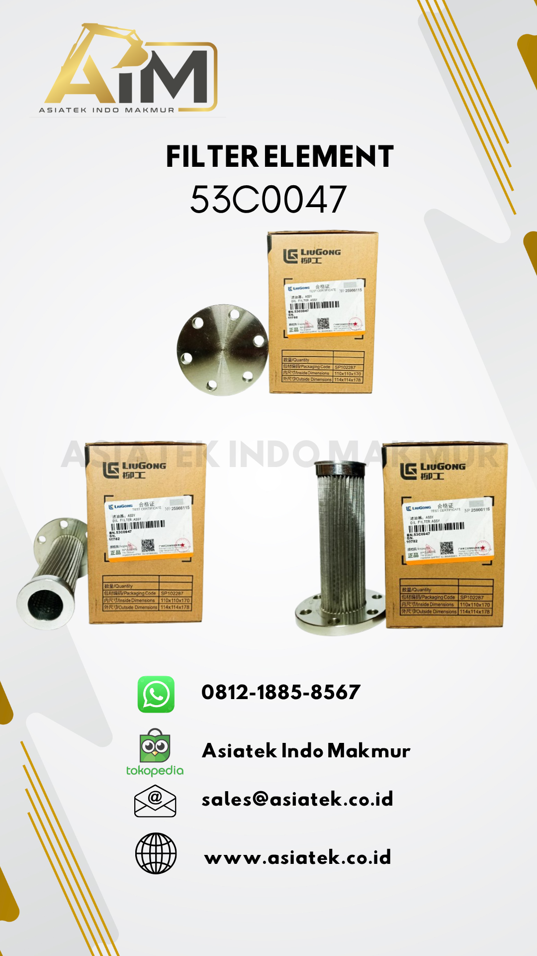 FILTER ELEMENT (53C0047)